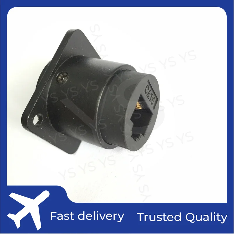 Фото 2 Unidas Adaptador RJ45 Cat 6 Feedthru Montagem Em Painel (tipo D) Conector-f категория Para F11) №2