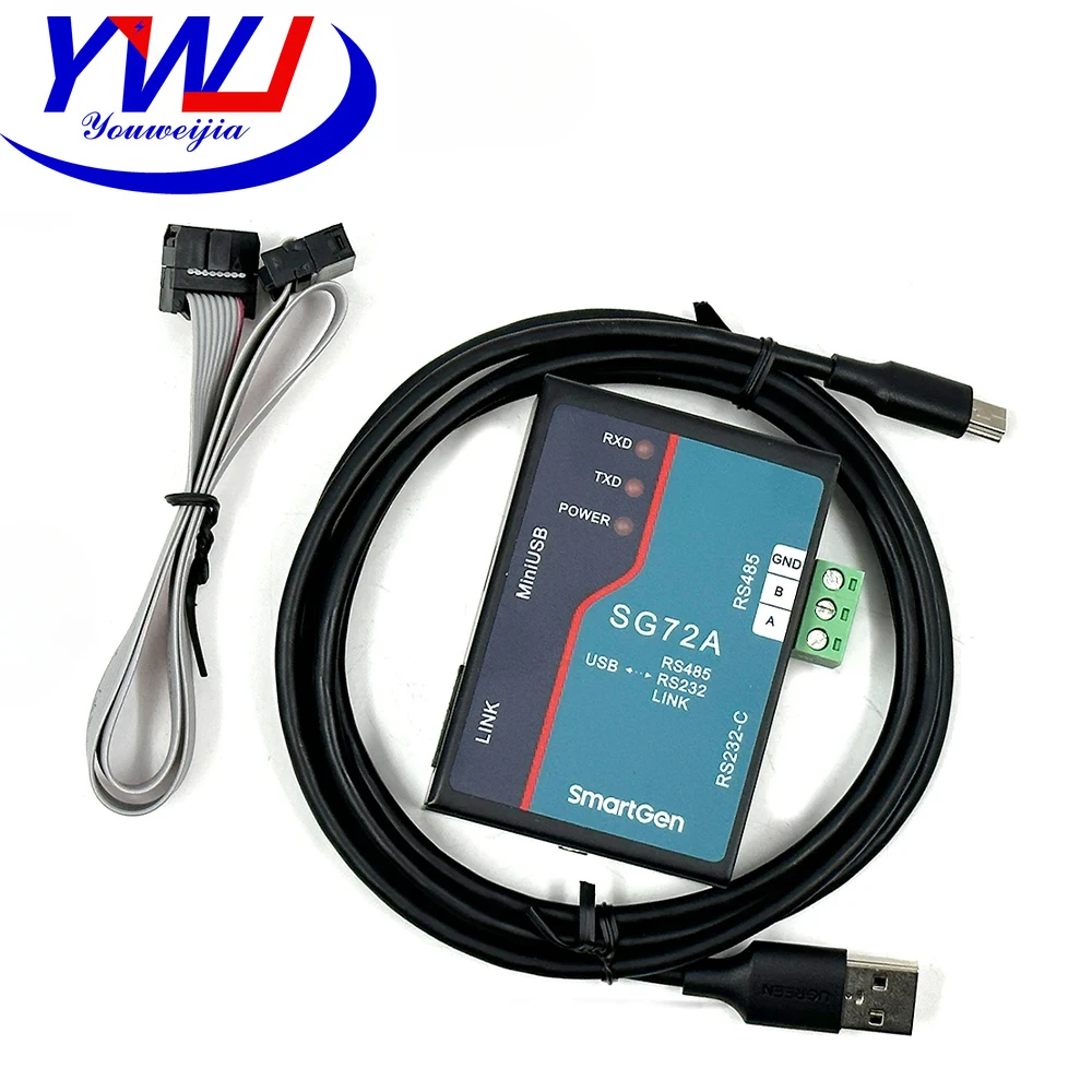 SG72A SmartGen RS232 RS485 LINK в USB-модуль преобразования порта связи, который обеспечивает преобразование дизельного генератора Contr