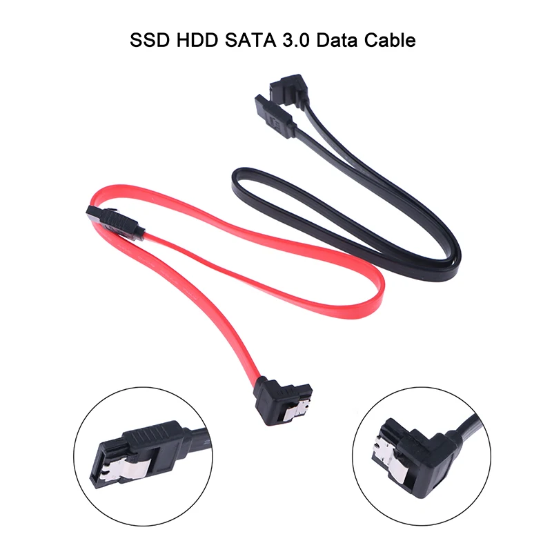 Кабель для передачи данных SSD HDD SATA 3.0 Высокоскоростной кабель для жесткого диска Sata 3.0 6 ГБ/кабель для передачи данных твердотельного жесткого диска