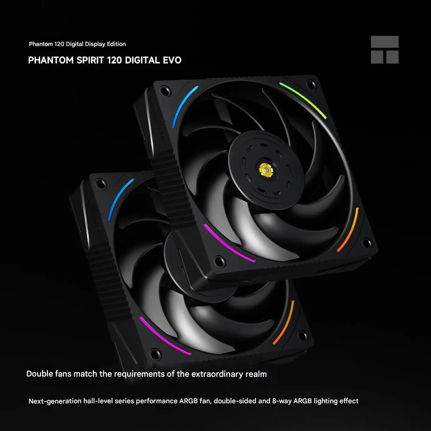 Thermalright PS 120 DIGITAL EVO Кулер для процессора ARGB PC CPU Air Cooler с цифровым дисплеем для Intel LGA 18511700115X1200AMD AM5AM4 (art.: 3920d11280bbe) - 3920d11280bbe