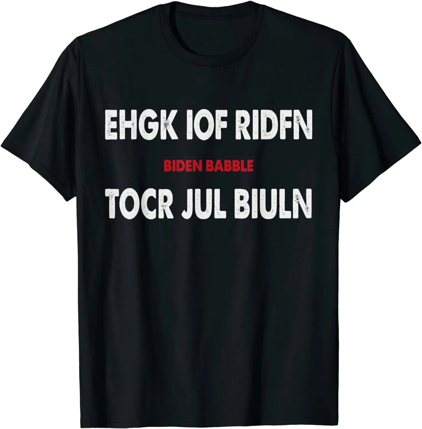НОВАЯ ОГРАНИЧЕННАЯ футболка ehgk iof ridfn tocr jul biuln Biden Babble