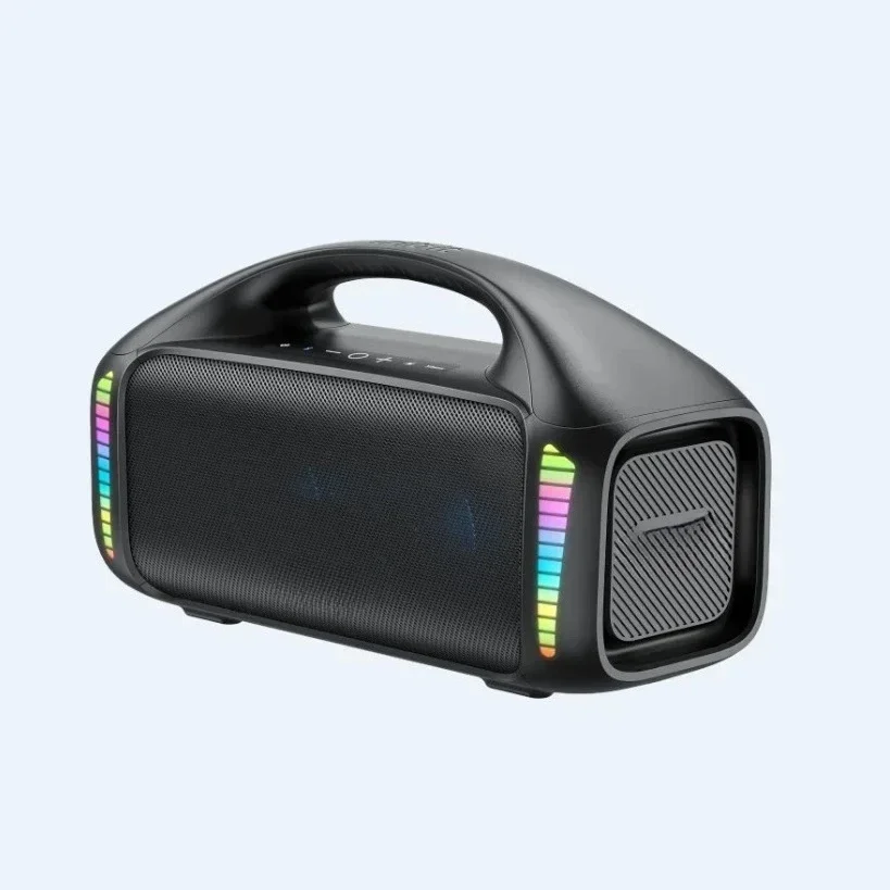 Фото Горячая Распродажа 2025 года Tribit Stormbox Blast 90 Вт Громкий динамик BT Уличный динамик с RGB-подсветкой XBass BT 5,3 №4