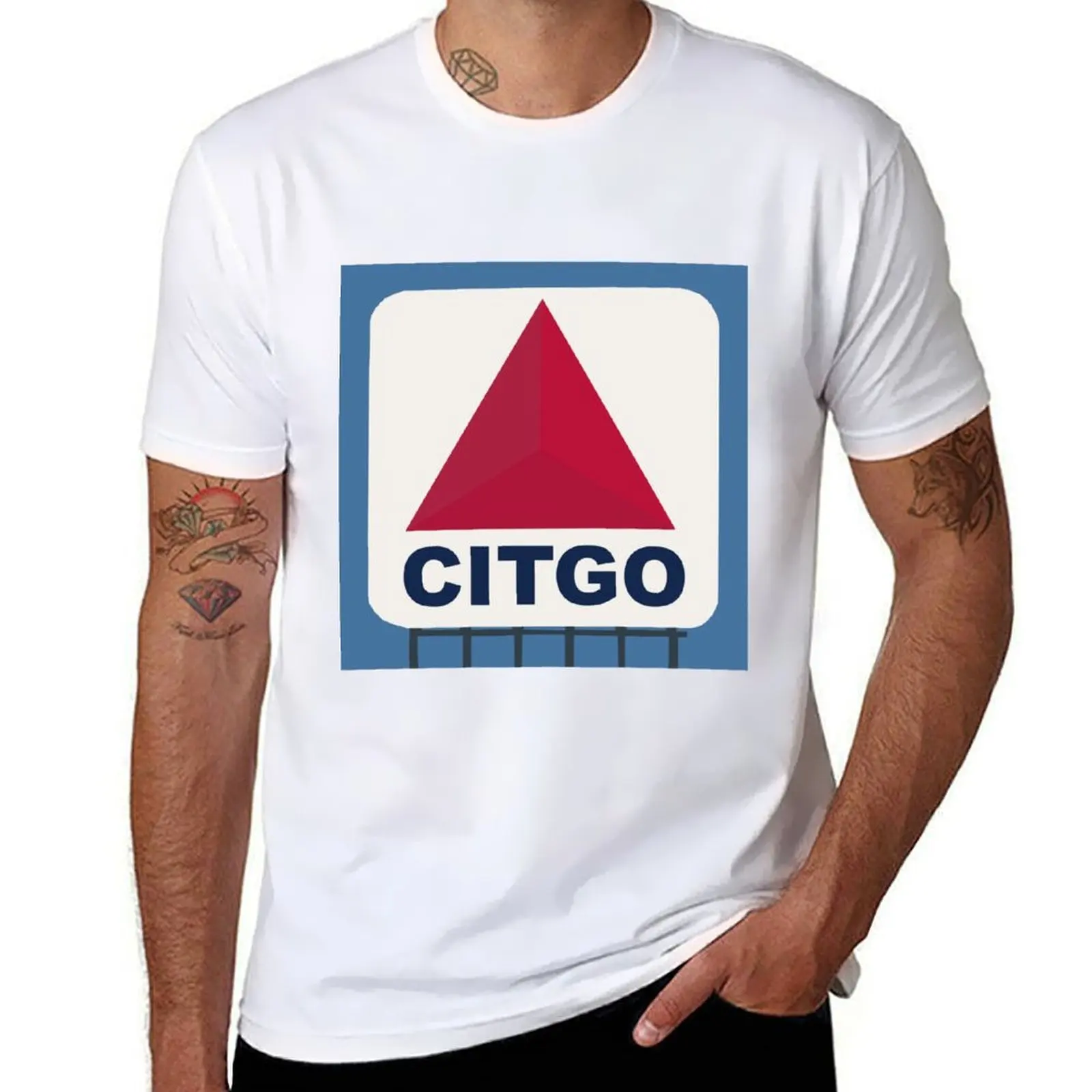 Футболка Fenway Citgo Sign, футболка с индивидуальным принтом, мужская хлопковая футболка