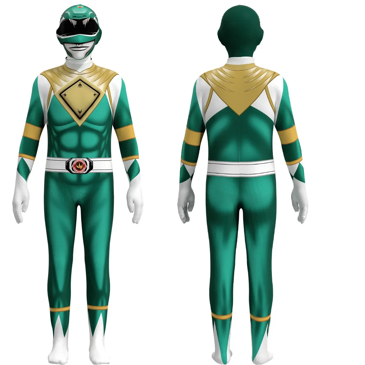 Фото Костюм Power Samurai Sentai Shinkenger Rangers для взрослых и детей, супергерой, косплей, комбинезон для Хэллоуина, дня рождения, костюм зентай №3