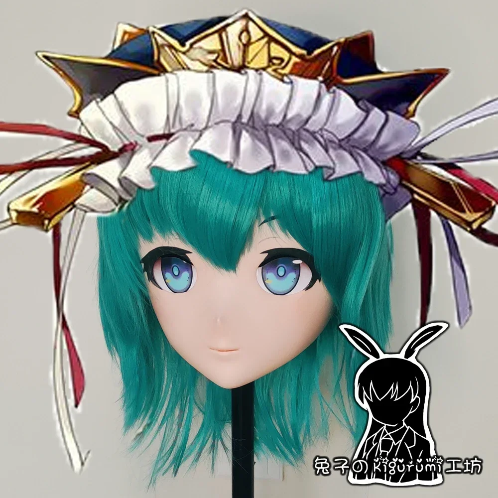 (R-Mask 05) Полная голова Смола Аниме Touhou Project Shikieiki Yamaxanadu Маска кигуруми BJD Трансвестит Кукла Косплей Маска