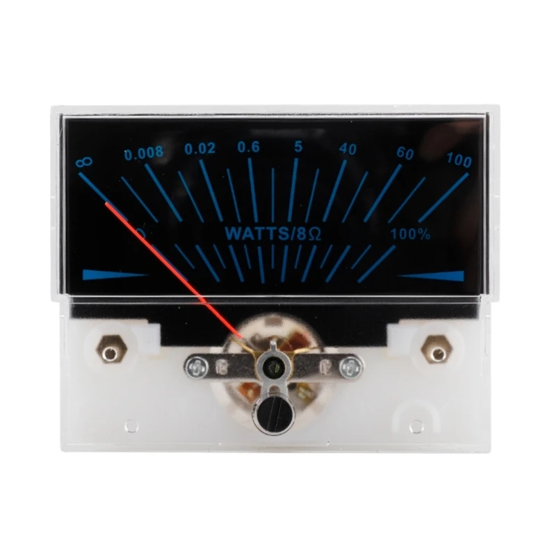 Заголовок VU Meter с подсветкой для домашнего аудио, звукозаписывающая студия звукозаписи