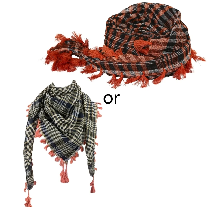 Тактический шарф Keffiyeh в пустыне, шарф Shemagh, арабский шарф на голову и шею, унисекс, арабский шарф Shemagh Keffiyeh, шарф