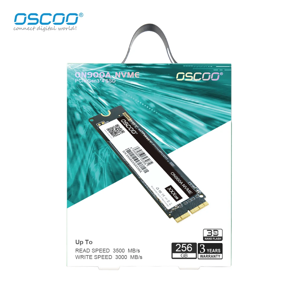 SSD OSCOO NVME для Macbook Air A1465 A1466 и 2013-2016 Macbook Pro A1502 A1398 и 2014 Mac Mini A1347 Жесткий диск NVMe PCIe Gen3.0*4