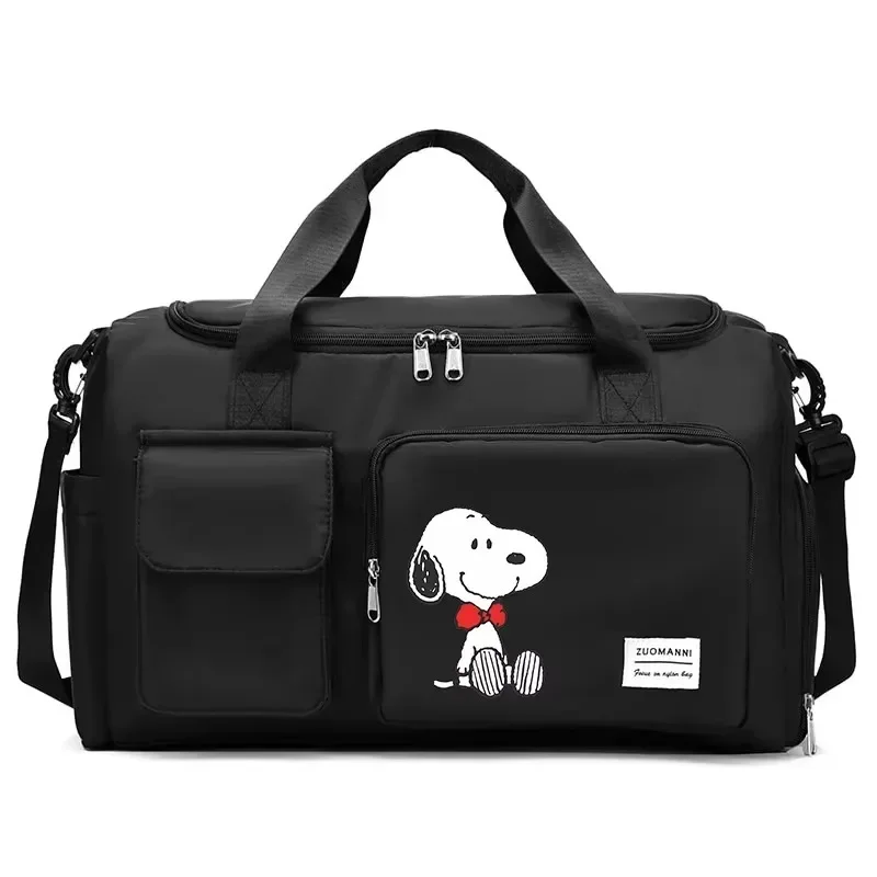 Snoopy Спортивная спортивная сумка на открытом воздухе Мужская и женская тренировочная сумка для плавания Модная дорожная сумка-мессенджер Сумка