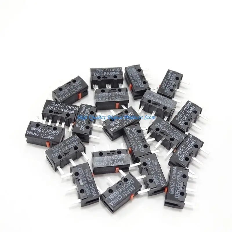 Фото U2JE Original Micro Micro Switch Micro Кнопка 60 м нажимает переключатели D2FC-F-K Red D2FC-F-F-K №4