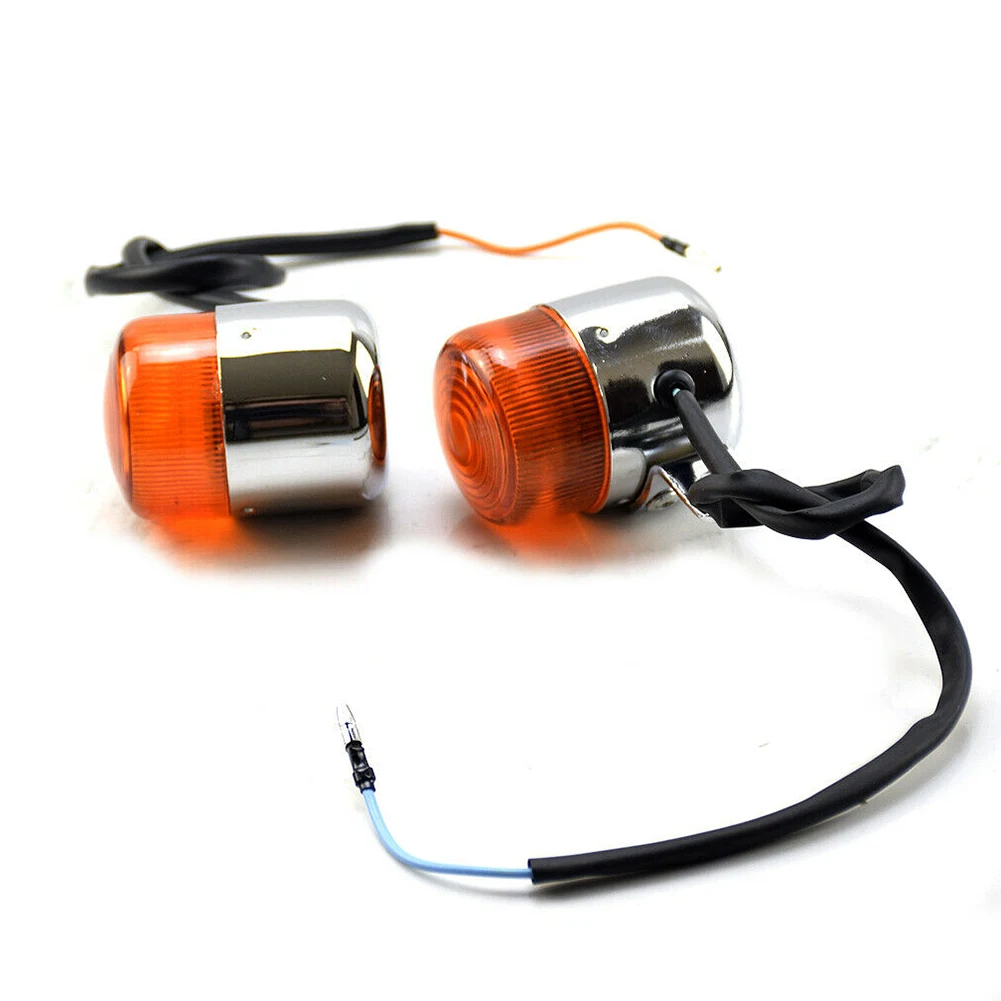 Фото 4 шт., 12 В, желтые поворотники для Honda CHALY DAX CF50 CF70 CT70 ST50 ST70 ST90 Z50 №4