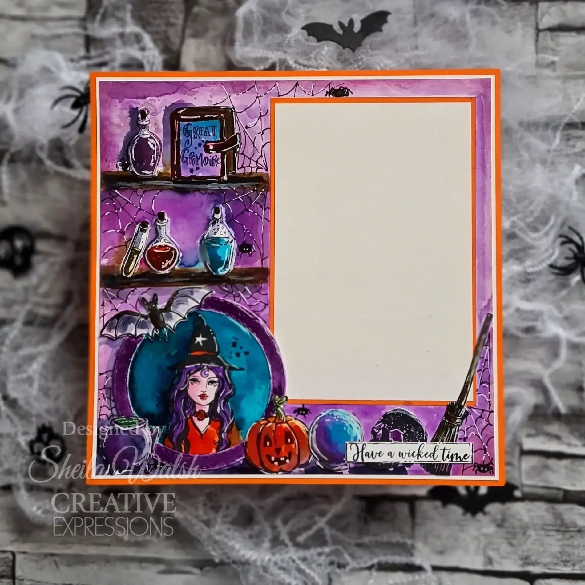 Фото Прозрачные штампы Witchipoo 6 дюймов X 8 дюймов на Хэллоуин, без штампов, сделай сам, скрапбукинг, материалы, силиконовый штамп, альбом, карточка, ремесло, Декор, вывеска №2