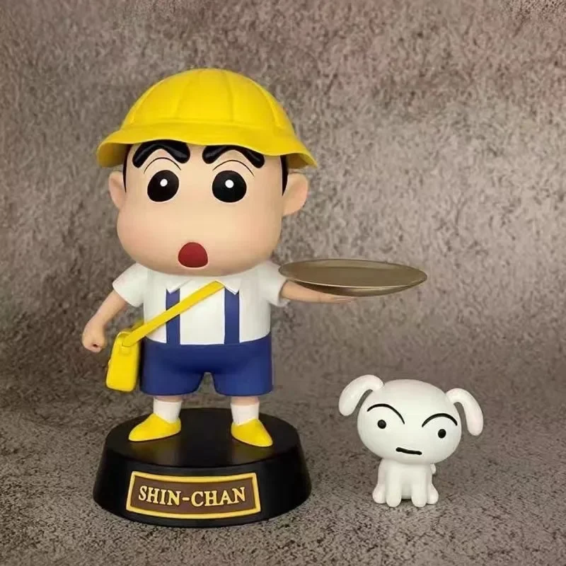 Школьная форма Crayon Shin-chan, танцевальная, версия Q, фигурка нохары Shinnosuke, украшение для автомобиля, модель куклы, оптовая продажа, детские подарки