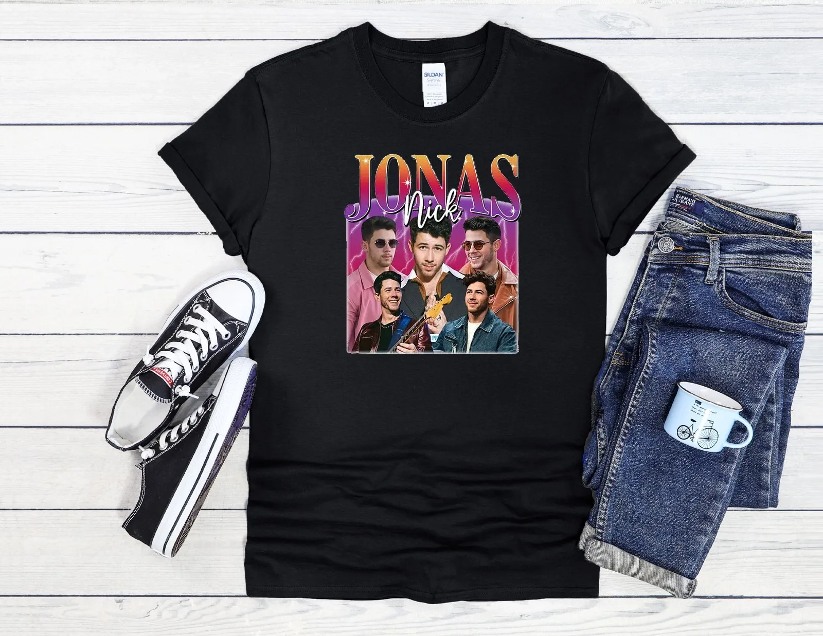 Футболка Nick Jonas Fan Collage Art для мужчин и женщин, рубашка унисекс, толстовка с капюшоном, бейсбол 4212