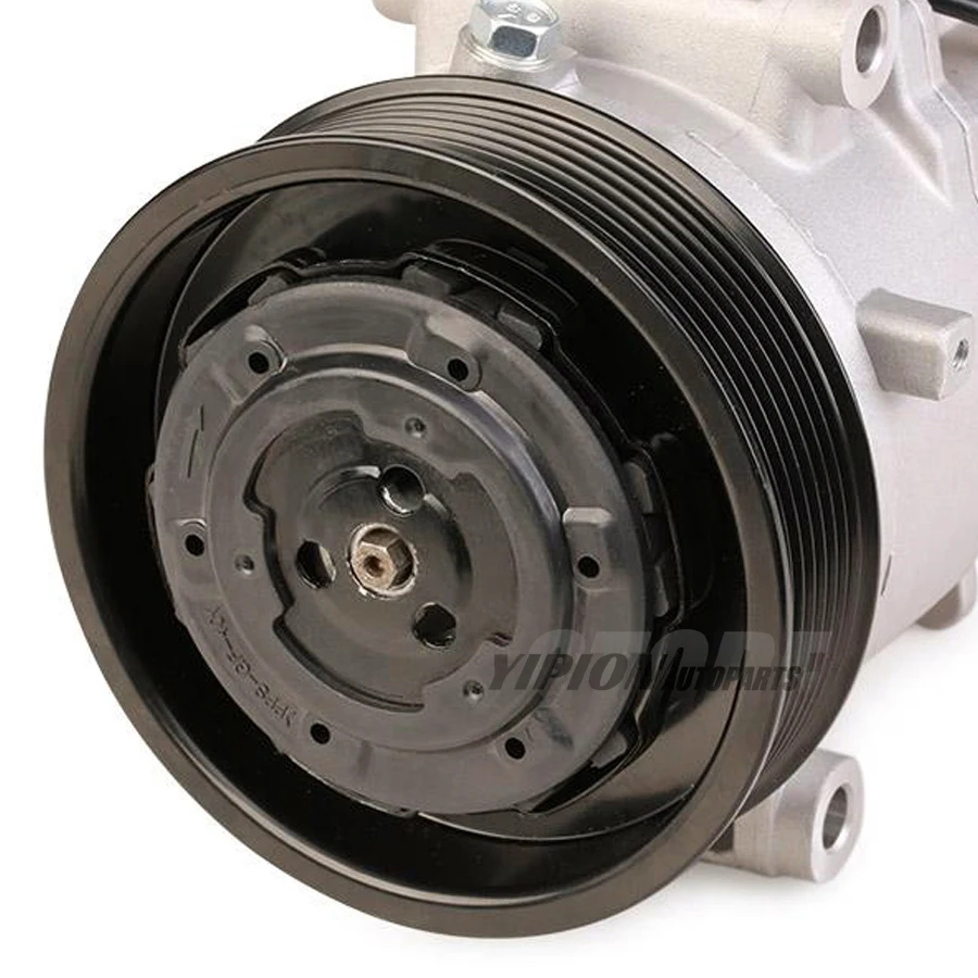 Фото c6SEL14C Компрессор переменного тока Aircon для Renault Megane Scenic Grand Scenic III DENSO 447150-0010 82009 8200956574 56574 4471500010 №2