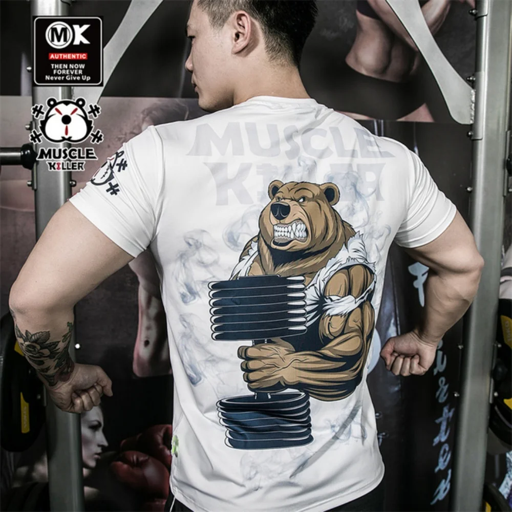 Футболка мужская с 3d-рисунком Муай Тай, модная тенниска с рисунком MMA, крутая майка в стиле хип-хоп с коротким рукавом, спортивная одежда для спортзала (art.: 3920c4ee1c8e0) - 3920c4ee1c8e0