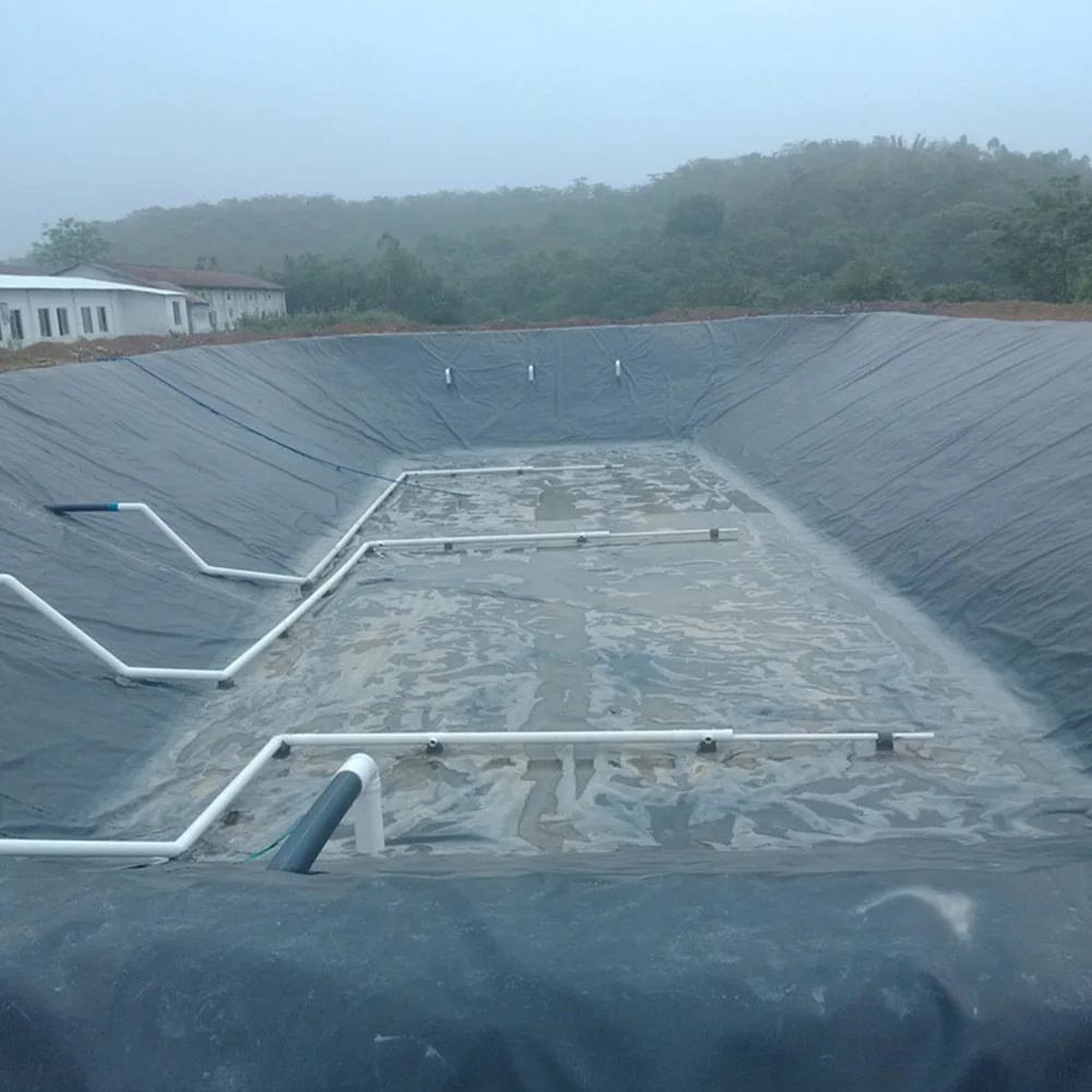 Водонепроницаемый черный рыбный пруд, усиленный домашний бассейн HDPE, тяжелая Ландшафтная ткань для бассейна, садового пруда (art.: 3920c752c8c0f) - 3920c752c8c0f
