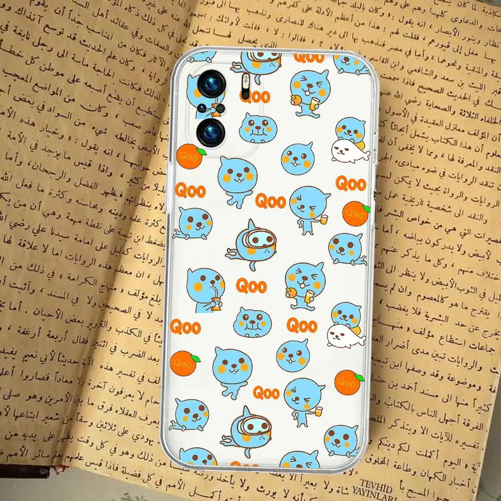 Фото Чехол для телефона Drink Q-Qoo для Xiaomi 11 Redmi Note 11 5G 8T 9A 9 10T Note8Pro Note 9 12SUltra, прозрачный чехол №2