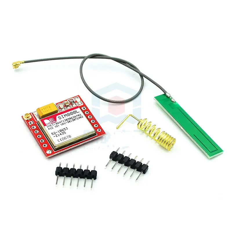 GSM-модуль SIM800L GPRS, Micro SIM-карта, ядро, четырехдиапазонный, последовательный порт TTL, антенна PCB, беспроводная Wi-Fi-карта для смартфона Arduino