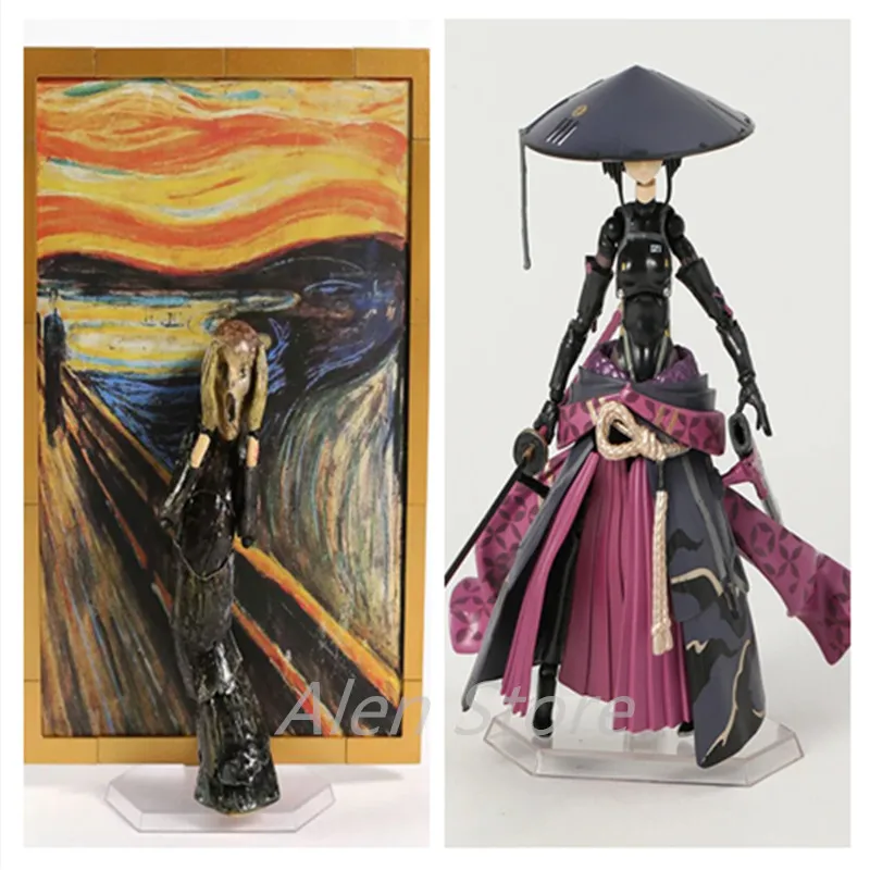 Figma SP-086 The Scream The Table Museum Figma 549 Ronin Falslander Коллекция фигурок Фигурка Модель Игрушка в подарок