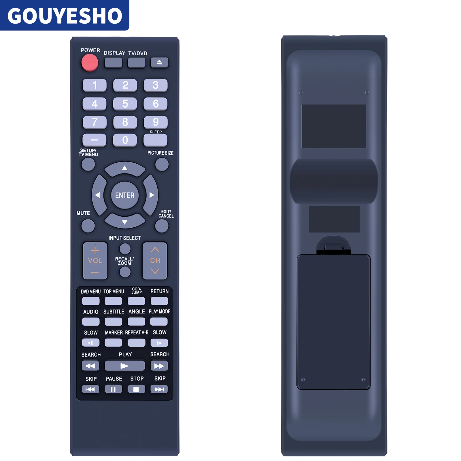 Новинка 076R0SC011 сменный пульт дистанционного управления подходит для Sanyo TV DVD Combo DP32670 DP26670