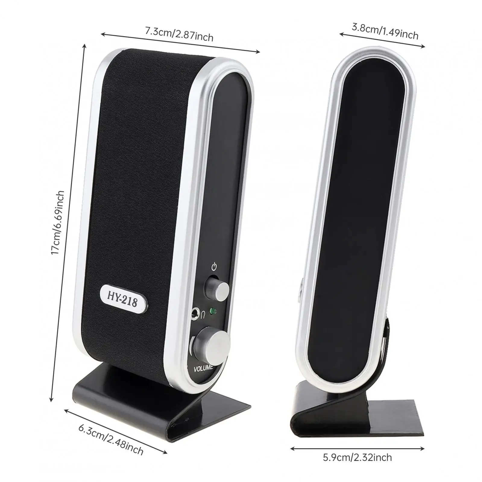 USB Bluetooth-колонки, аудиоплеер Y-218, 6 Вт, портативный 3,5 мм мини-уличный звуковой ящик или ПК, компьютерноутбук, телефон, ноутбук (art.: 3920d0f130c09) - 3920d0f130c09