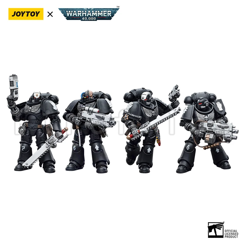 Экшн-фигурка JOYTOY 1/18 (4 шт./комплект), аниме-модель 40K с железными руками, игрушка, бесплатная доставка