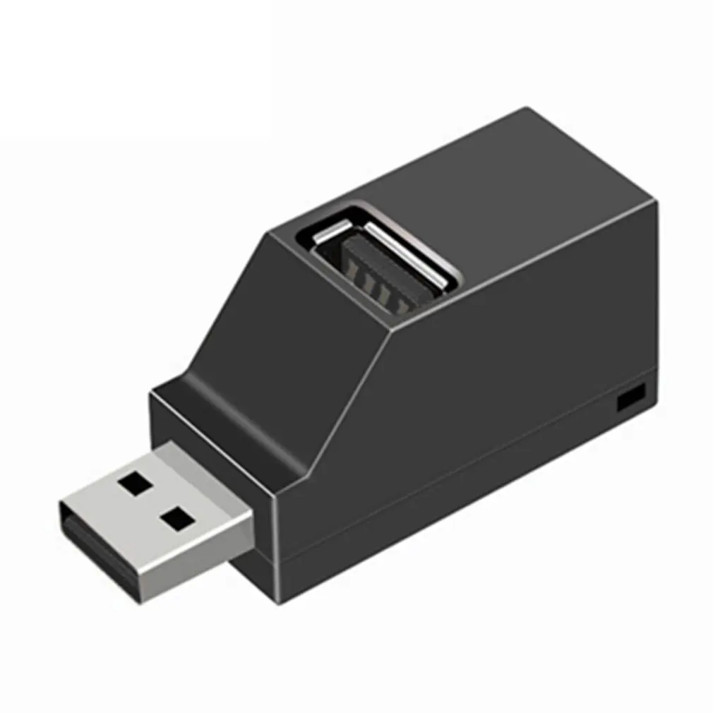 USB 2.0 HUB-адаптер-удлинитель, мини-сплиттер, 3 порта для ПК, ноутбука, Macbook, мобильного телефона, высокоскоростной U-диск для Xiaomi