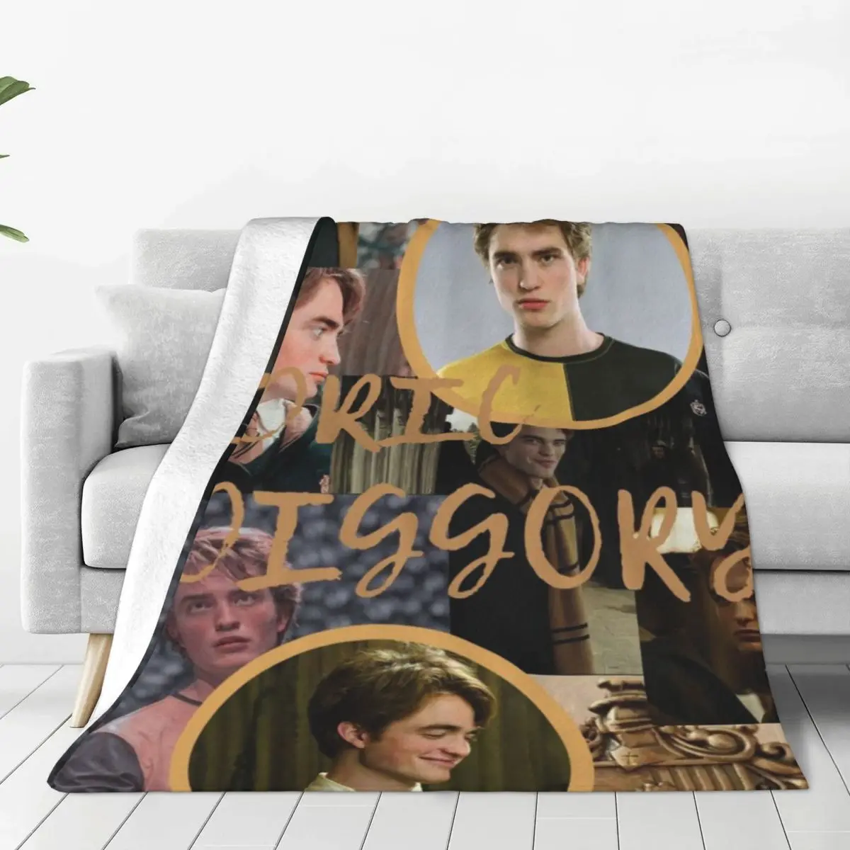 Пушистое детское одеяло Cedric Diggory, диван, поход, покрывало для сна, уютное фланелевое одеяло, декор для спальни