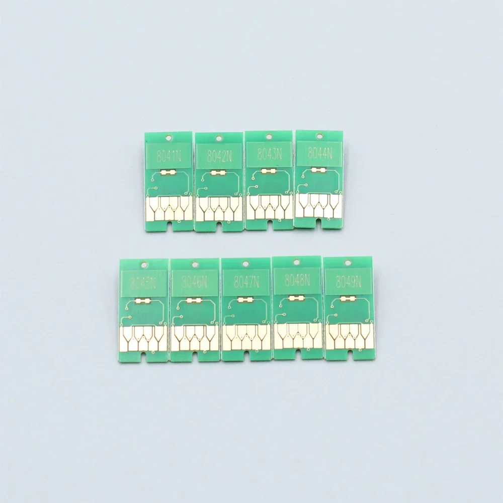 Европа 700 мл T8041-T8049 T804A T804B T804D Сменный чип картриджа для принтера Epson SureColor P6000 P7000 P8000 P9000