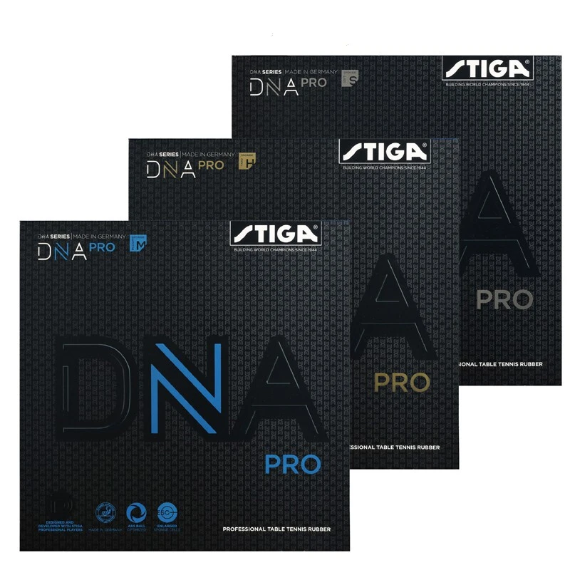 Резиновая губка для настольного тенниса STIGA DNA PRO S DNA PRO M DNA PRO H, оригинальная губка для пинг-понга STIGA DNA