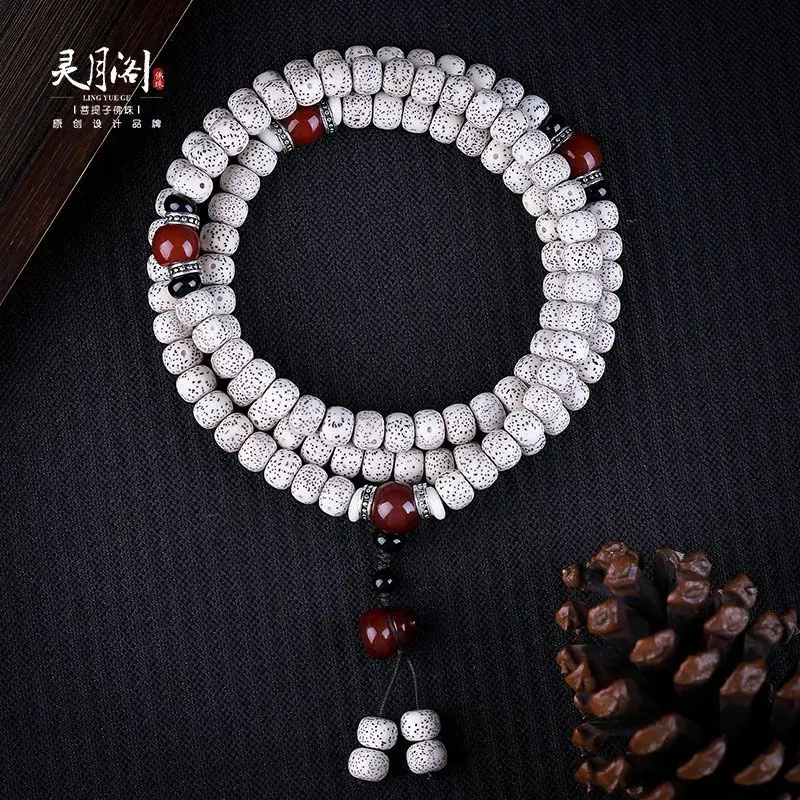 Натуральный Хайнань Xingyue Bodhi 108, Гаоми Бодхи Вэнь, играющий Будда из бисера, шнурок для мужчин и женщин, ручные браслеты для пар