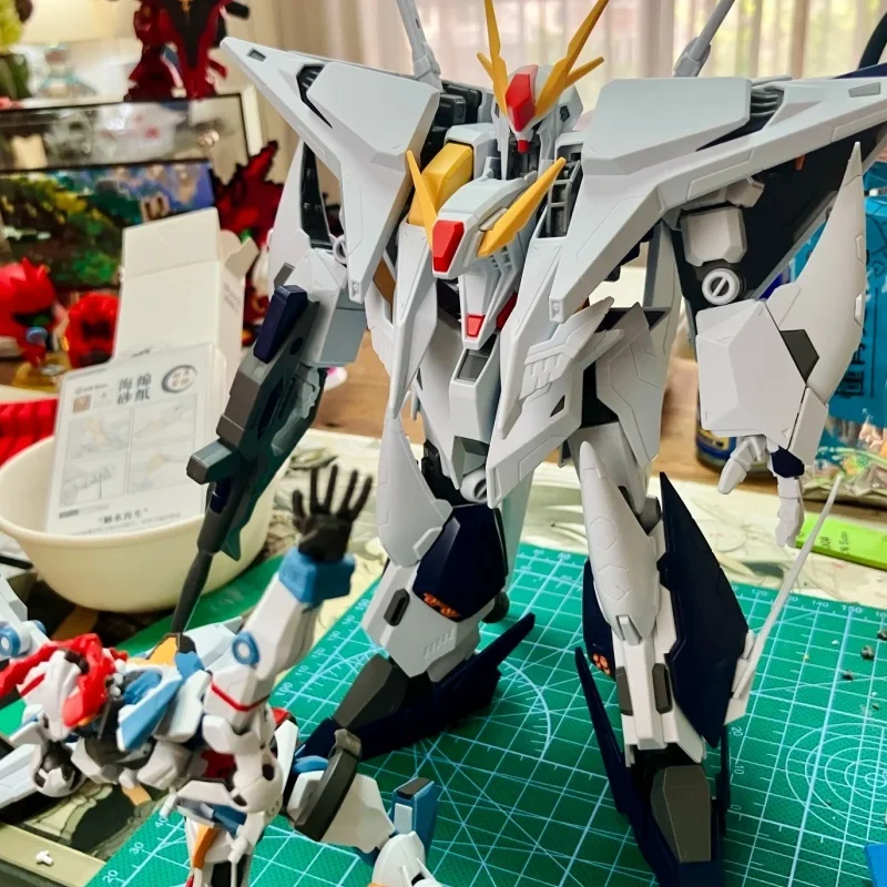 Новинка в наличии Jujiang Hg Rx-105 Xi 1/144 сборная модель комплект фигурка робота игрушка для хобби детская коллекция пластиковая модель подарок