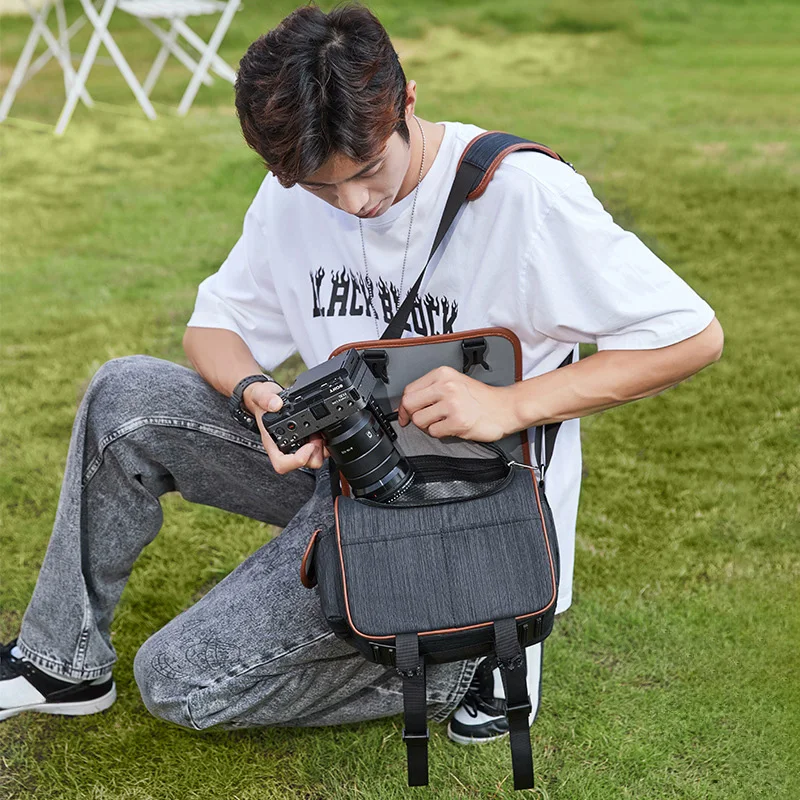 Фото Чехол-сумка для цифровой фотоаппарата на плечо для Canon Nikon Sony Pentax №2
