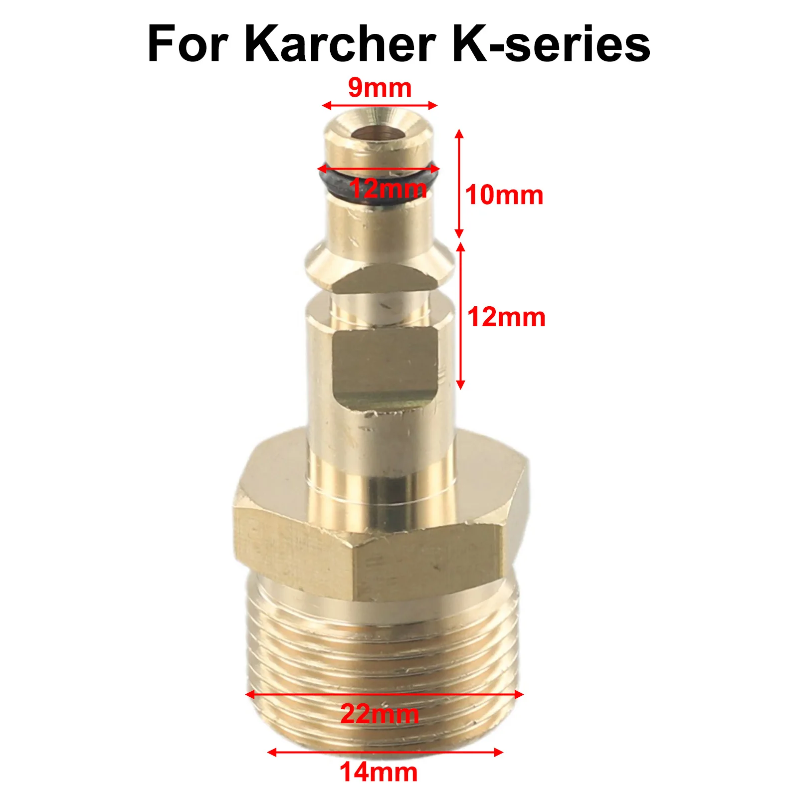 Адаптер M22, быстроразъемный шланг для мойки высокого давления Karcher Lavor (art.: 3920c4a5f8bf8) - 3920c4a5f8bf8