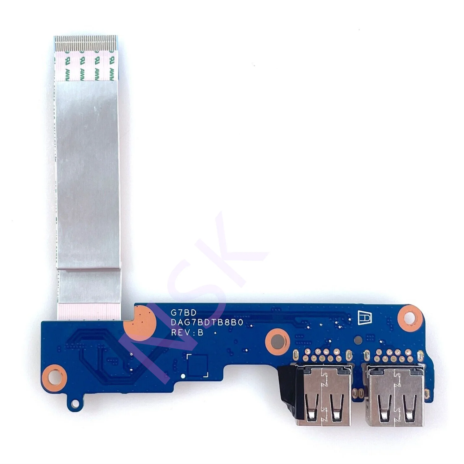 Оригинальный кабель для платы USB HP Pavilion 15-CW IO DAG7BTB18A0 DAG7BJTB8A0 100% с точечным тестированием Ok