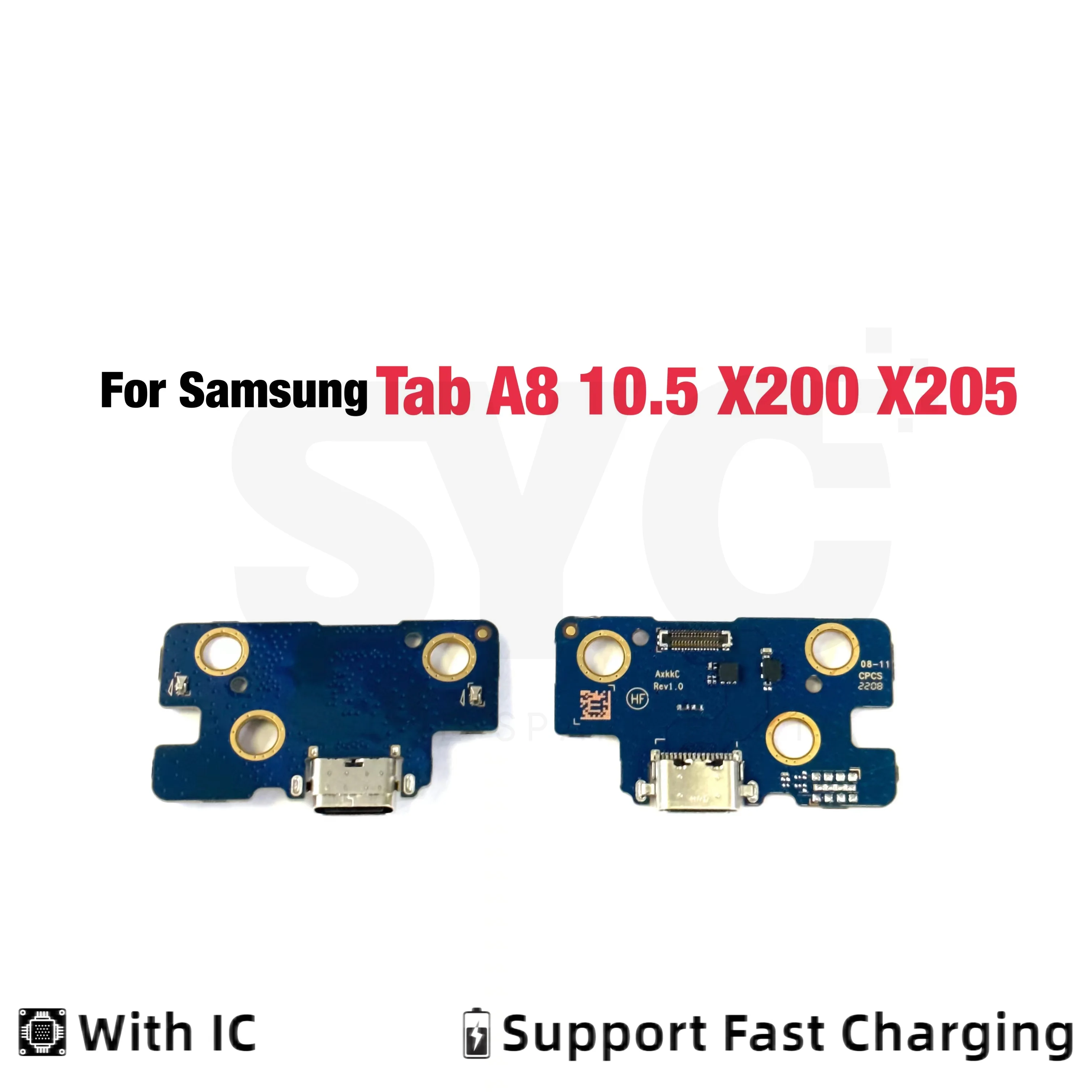 Хорошее качество для Samsung Galaxy Tab A8 10,5 2021 X200 X205 плата зарядного порта док-станция разъем зарядного порта Гибкая Замена (art.: 3920bfe9ff549) - 3920bfe9ff549