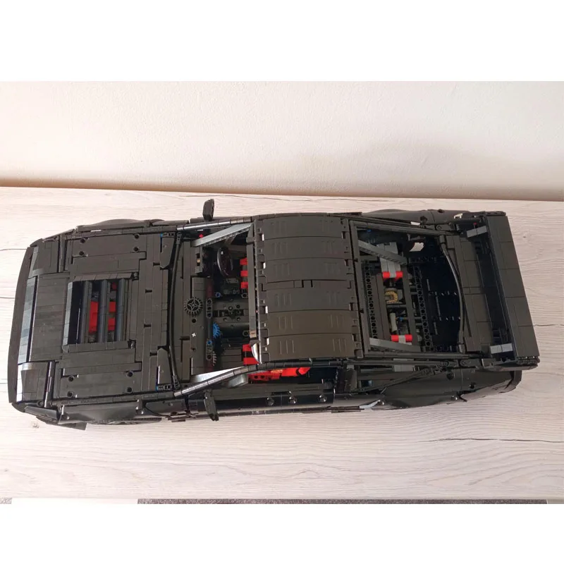 MOC-104190 Classic 180SX культовый городской спортивный автомобиль, модель строительного блока 4183, детали MOC, креативная детская игрушка на день рождения для мальчиков, подарок