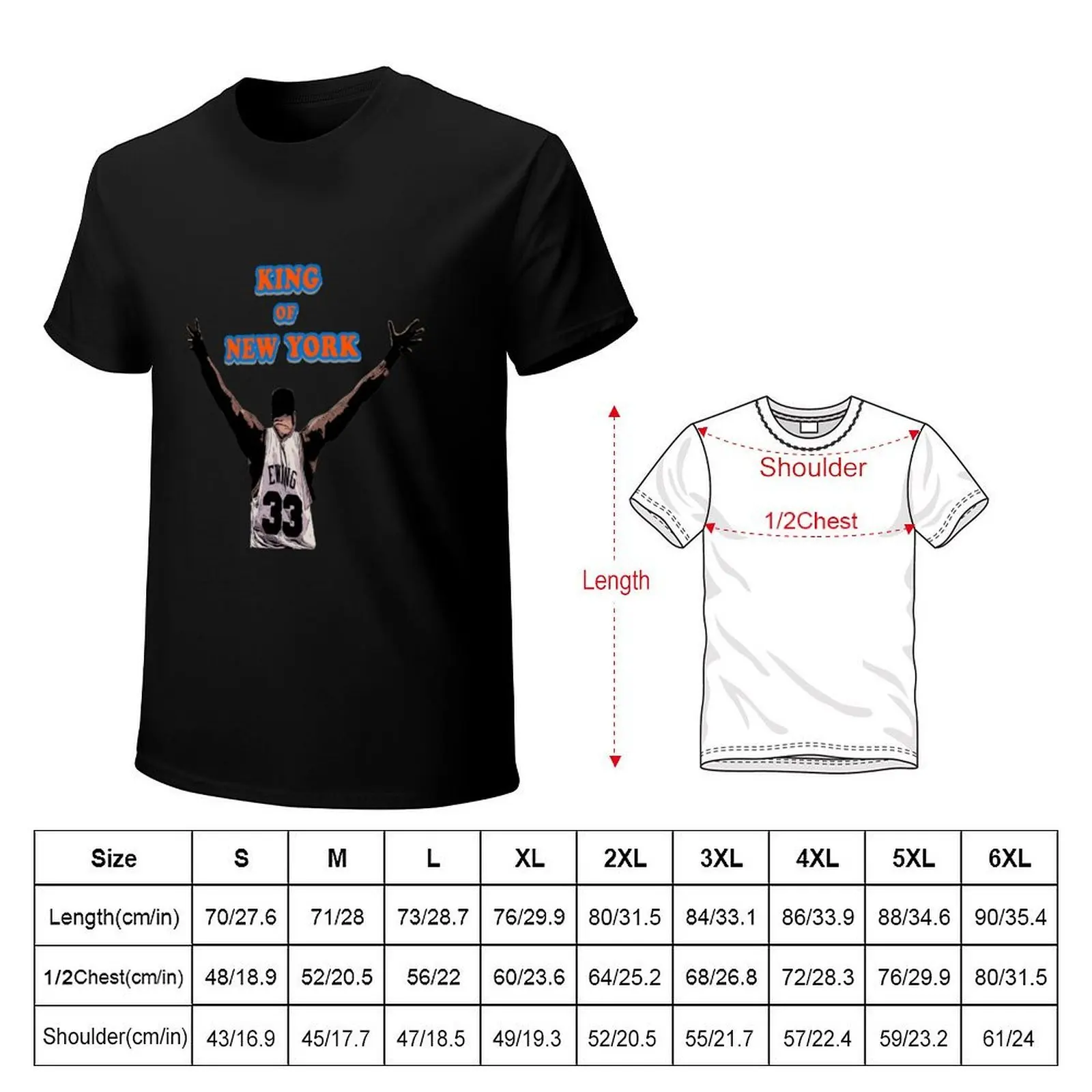 Футболка Патрика Ewing King of New York для мальчиков, белая, негабаритная, роскошная мужская футболка с короткими рукавами для мужчин (art.: 3920cfdaa1bed) - 3920cfdaa1bed