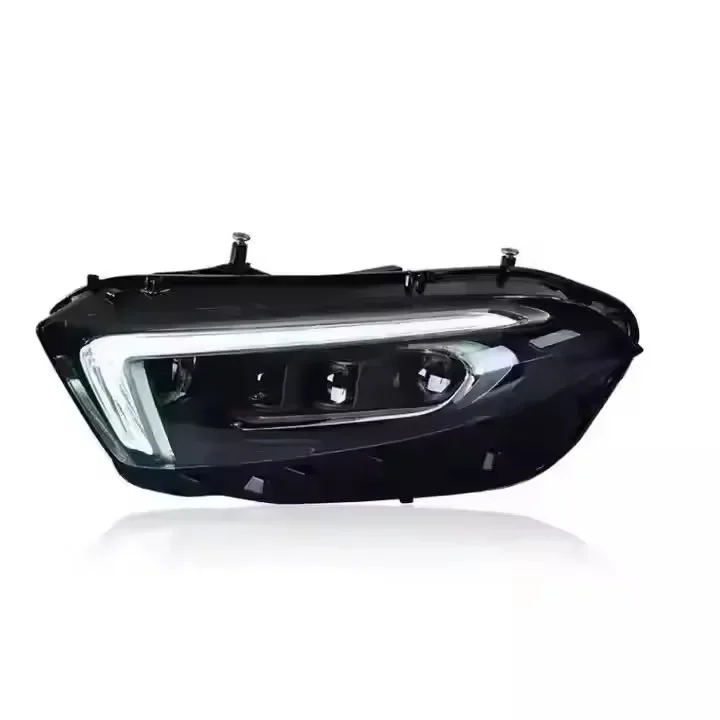 Фото Sewiyolin автомобильные светодиодные фары DRL в сборе для Benz W177 A180 LED 2018-2020 противотуманные фары DRL тормозных указателей поворота Plug And Play №5