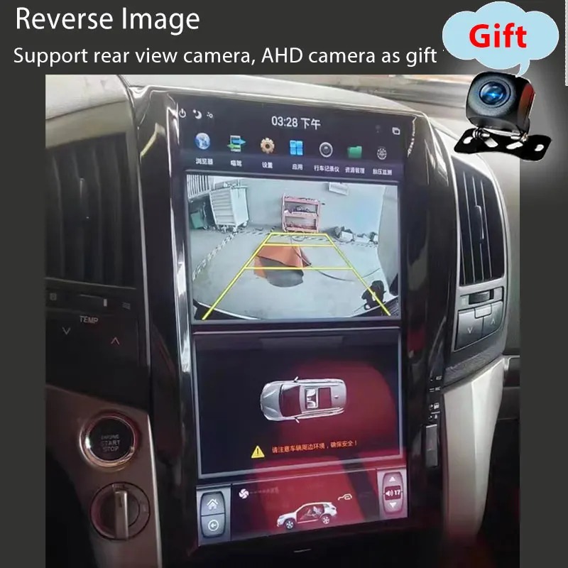 Фото ZOYOSKII Android 15,6 дюймов для Toyota Land Cruiser 200 LC200 2008-2012 Tesla Style автомобильное радио GPS навигация плеер мультимедиа №5