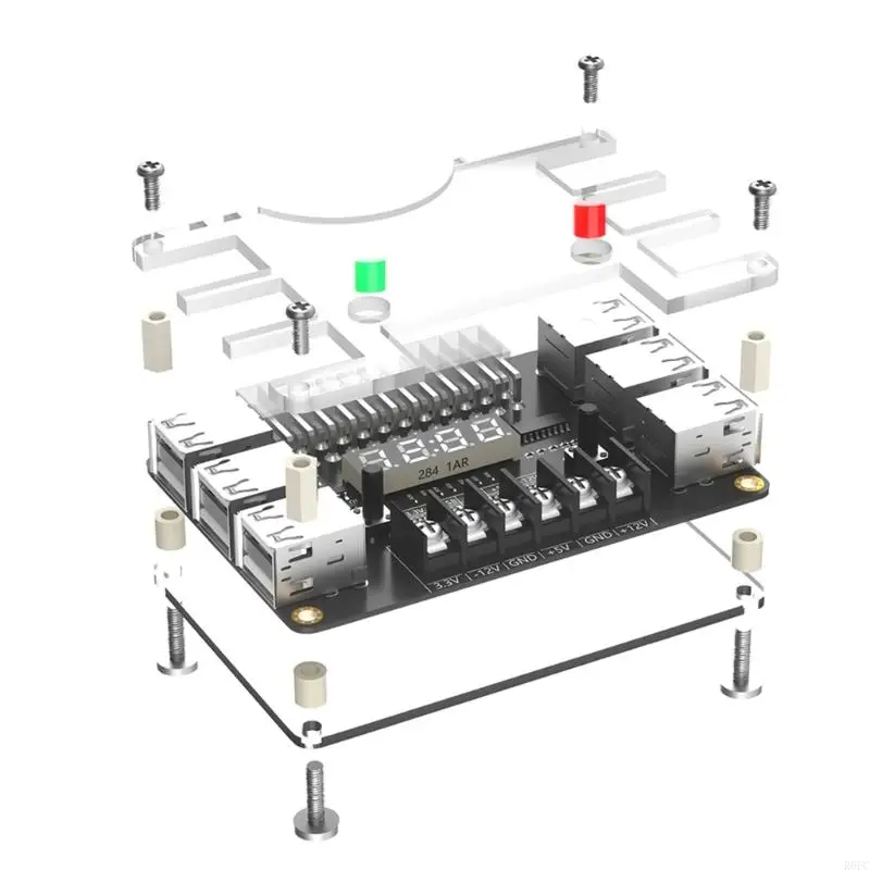 Фото 12 Port USB 2.0 24PIN PINGEREST BREAKOUTS PURT ADAPTER ADAPTE №2