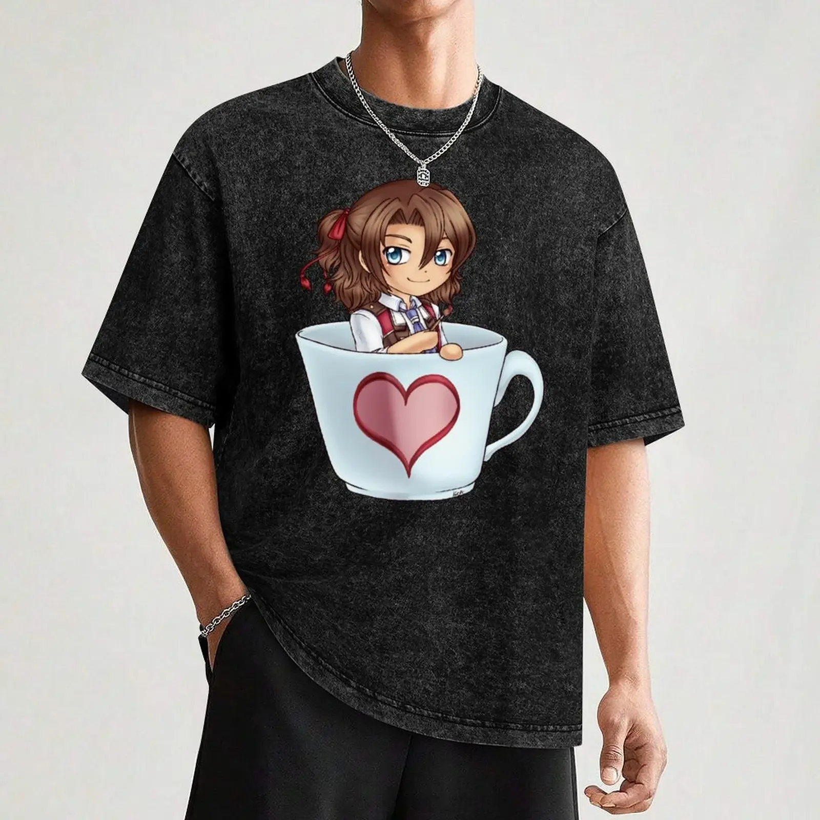 Фото Футболка Cup o' Gaius, футболки с рисунком для баскетбола, забавная футболка, спортивные футболки для мужчин, хлопок №3