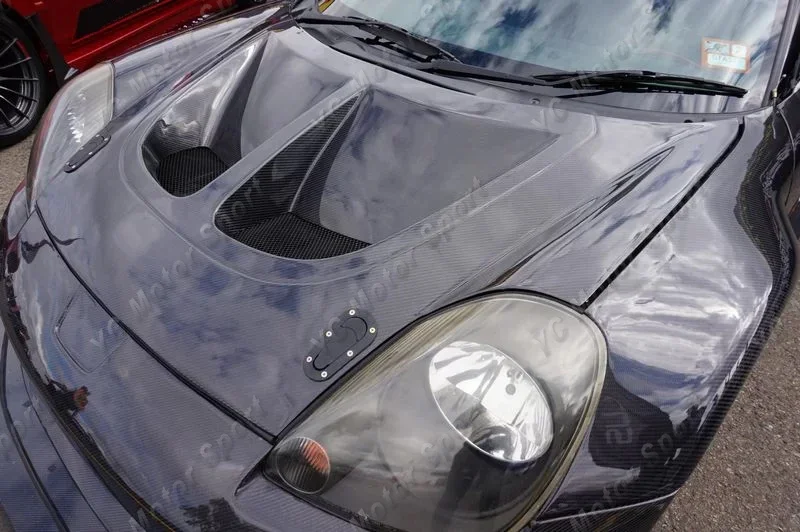 Волокноуглеродное стекло ZZW30, вентилируемый капот, подходит для 2000-2005 MR2 Spyder Roadster MR-S, крышка двигателя капота (art.: 3920cc4847da0) - 3920cc4847da0