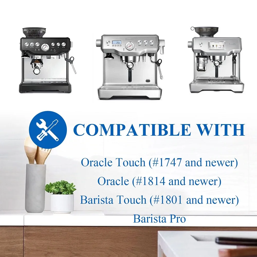 Фото Сменный фильтр для воды для Breville шалфей Clear Swiss, часть кофемашины # BES008WHT0NUC1 для бариста, детей, эспрессо №3