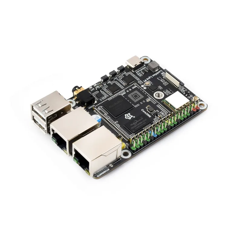 Плата разработки Luckfox Lyra Pi Linux Micro, на базе основной платы Luckfox Core3506, встроенная трехъядерная ARM Cortex-A7/M0.