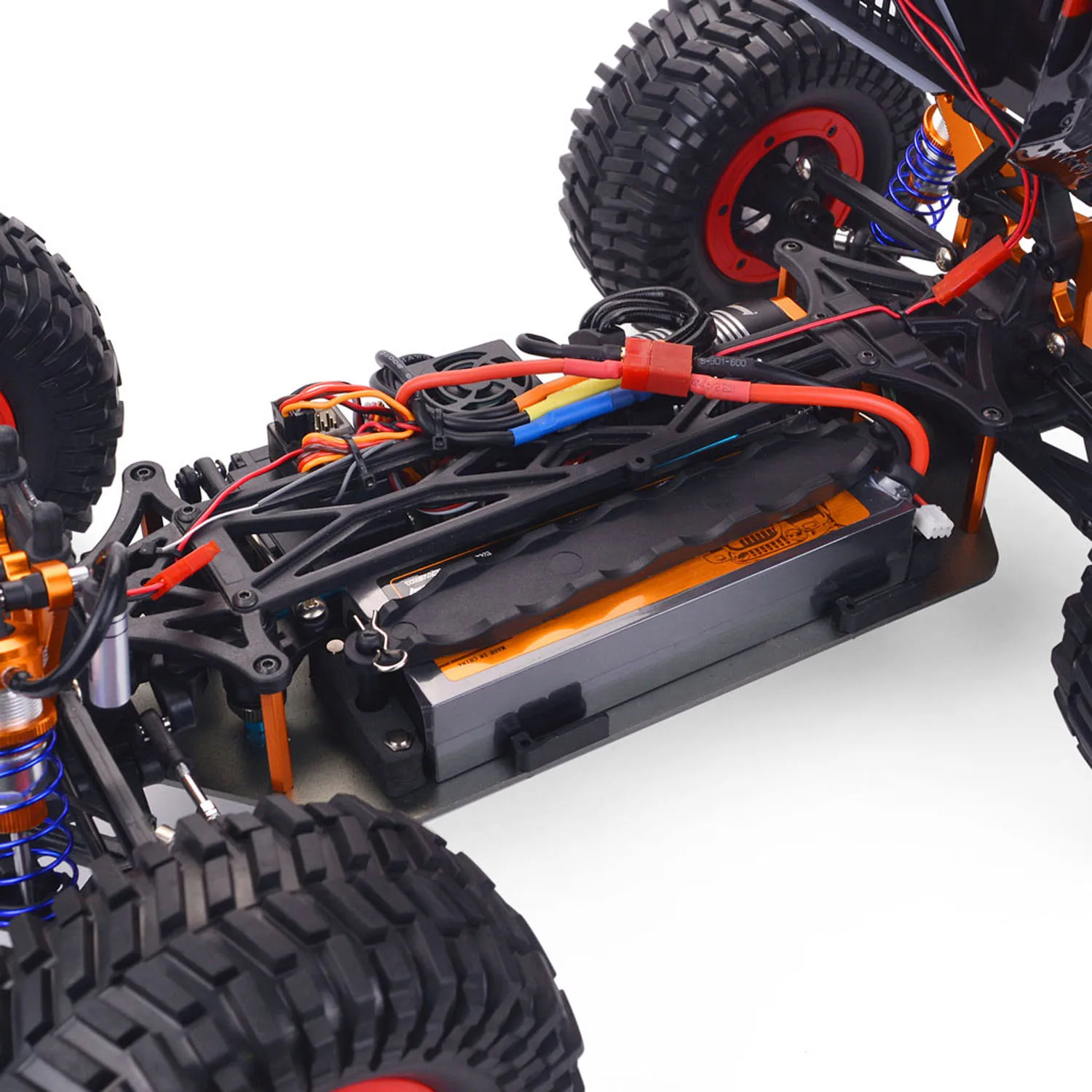 Фото Шасси из сплава RTR 1/10 ZD RC Racing Cars DBX 103 AWD, управляемый внедорожный автомобиль, версия на колесиках, металлические шестерни, внутренний каркас №4