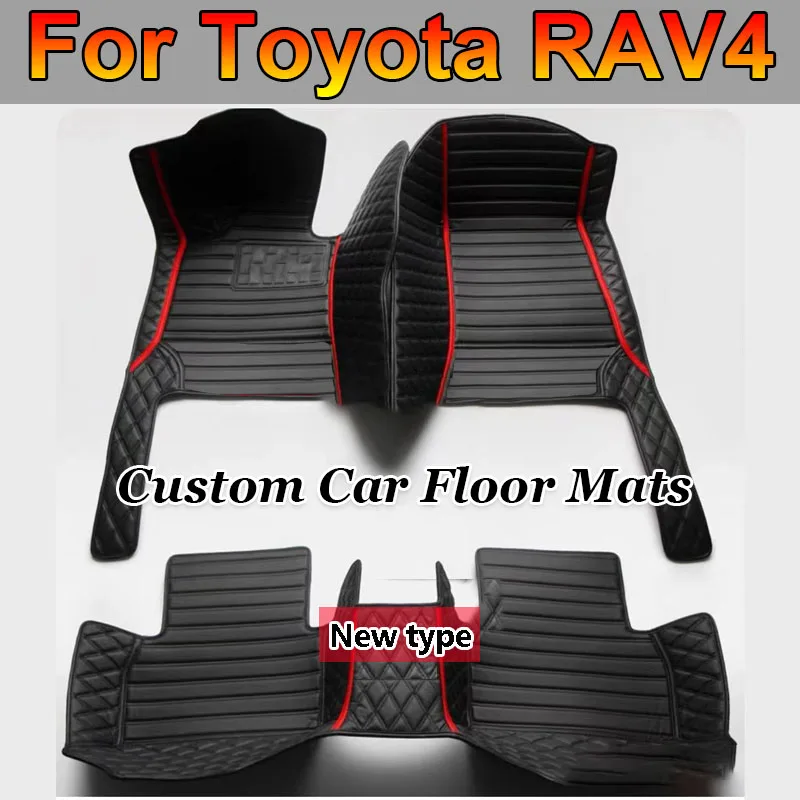 Автомобильные коврики для Toyota RAV4 RAV 4 Suzuki Across XA50 2019 2020 2021 2022 2023, роскошный кожаный коврик, автомобильные аксессуары, коврики