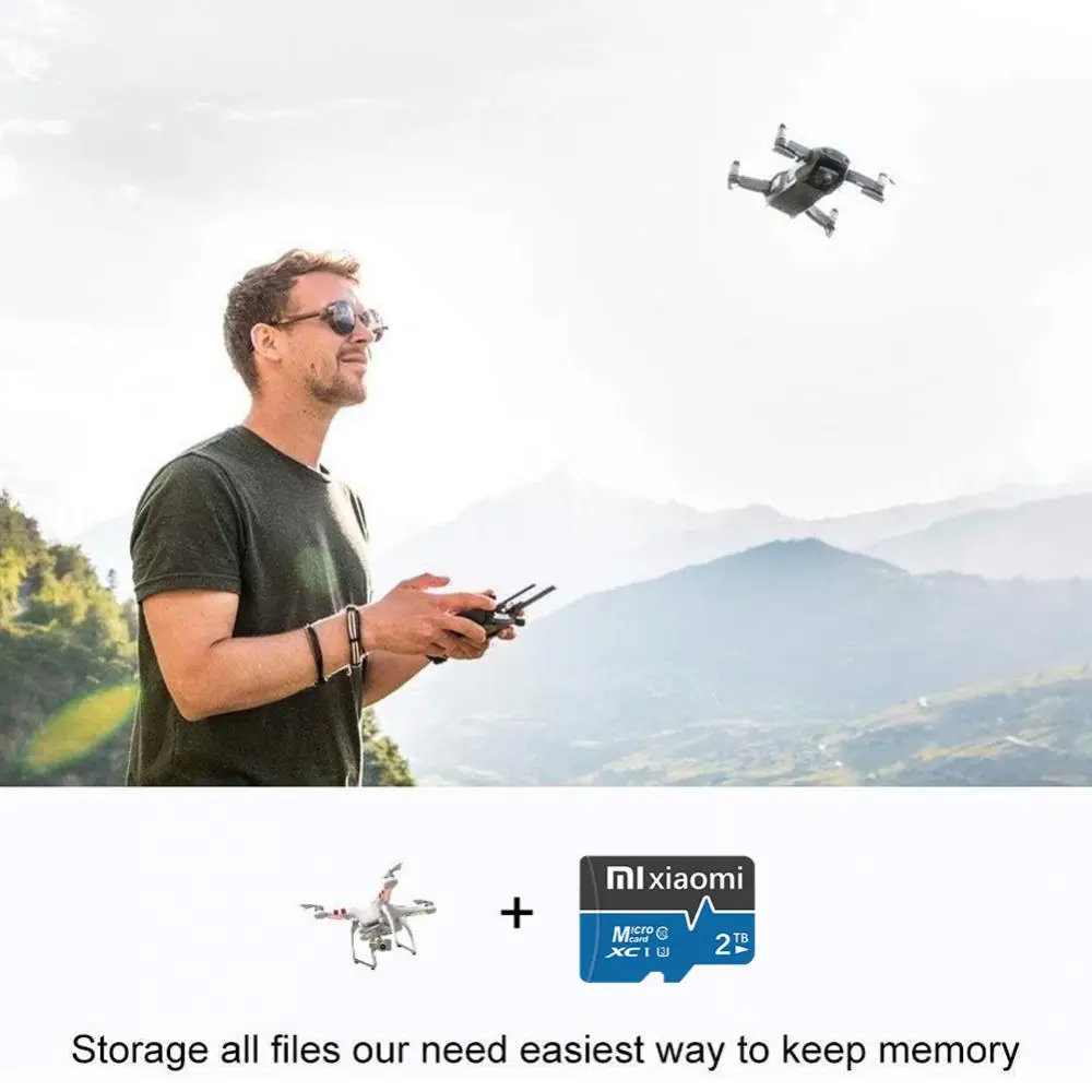 Фото Xiaomi Micro TF SD-карты 2 ТБ 1 ТБ SD-карта памяти класса 10 V60 128 ГБ 256 ГБ U3 4K Видеокарта TF Флэш-карта для Nintendo Switch Ps5 №4