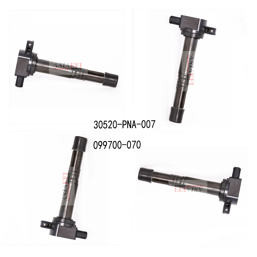 4 шт. Высококачественные катушки зажигания 30520-PNA-007 099700 -070 099700 -115 для Honda cr-v Accord Civic UF311 UF583 2.2L 2.4L 2003-2007